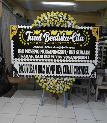 Papan Bunga di Kalicacing Sidomukti